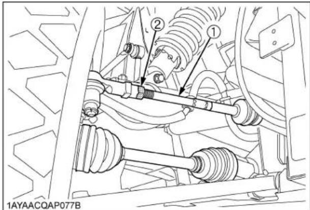 KUBOTA RTVX1100C - Réglage du pincement - 2