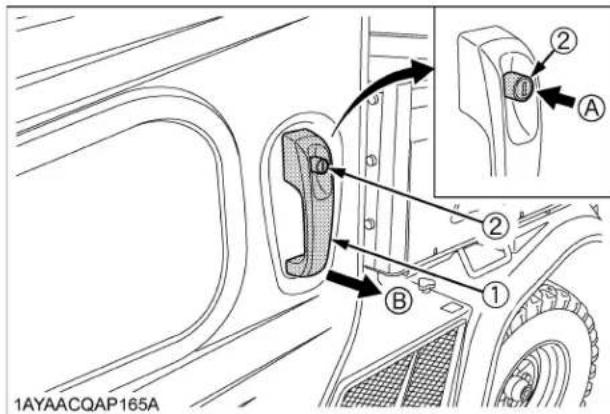 KUBOTA RTVX1100C - Ouverture de la portière - 1