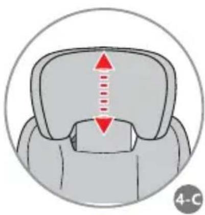 Foppapedretti Best duoFIX - REGULACION DEL APOYACABEZAS - 2