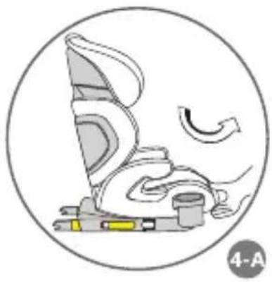 Foppapedretti Best duoFIX - REGULACION DEL ASIENTO DE LA SILLA DE COCHE - 1