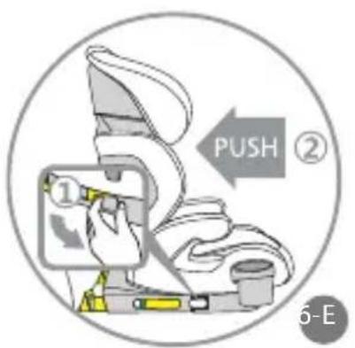 Foppapedretti Best duoFIX - Come sganciare il seggiolino auto - 5
