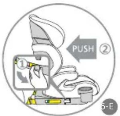 Foppapedretti Best duoFIX - Comment débloquer le siège-auto - 5