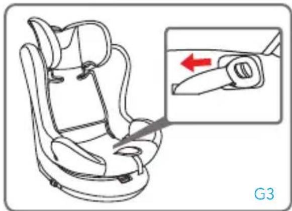 Foppapedretti FP360 - Repositionne la ceinture à 5 points pour une utilisation dans la plage de 40 à 105 cm - 2