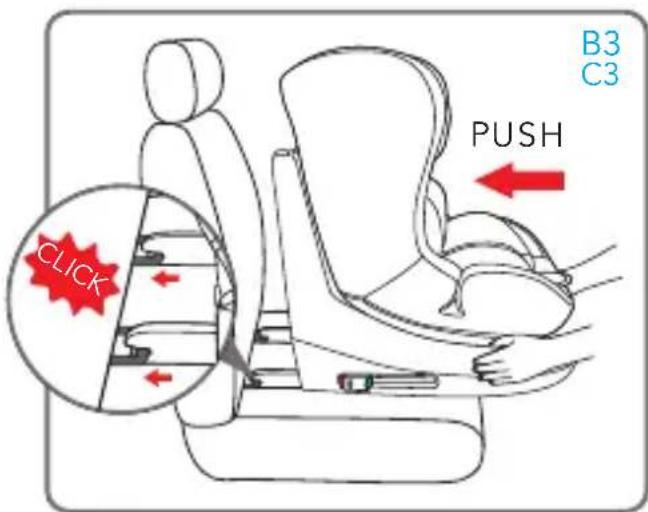 Foppapedretti FP360 - (Дети ростом от 76 до 105 см, ISOFIX + Top Tether + ремни безопасности) - 4