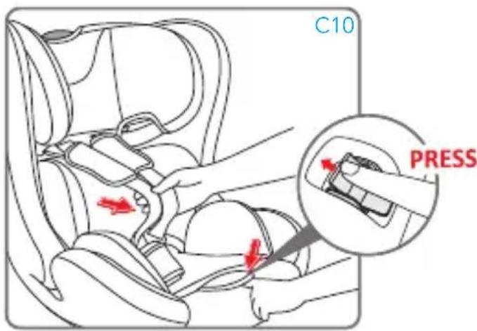 Foppapedretti FP360 - INSTALLING THE CAR SEAT IN THE VEHICLE - 3