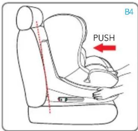 Foppapedretti FP360 - INSTALLING THE CAR SEAT IN THE VEHICLE - 1