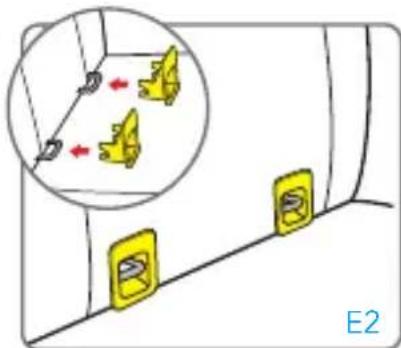 Foppapedretti FP360 - INSTALLATION 2 - Installing the seat with the 3-point seat belt and ISOFIX connectors - 4