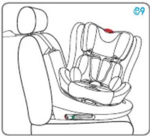 Foppapedretti FP360 - INSTALLING THE CAR SEAT IN THE VEHICLE - 2