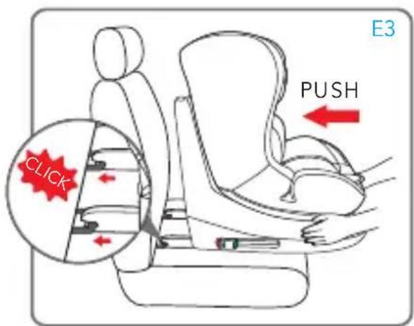 Foppapedretti FP360 - INSTALLAZIONE 2 - Installazione del seggiolino con la cintura di sicurezza a 3 punti e connettori isofix - 3