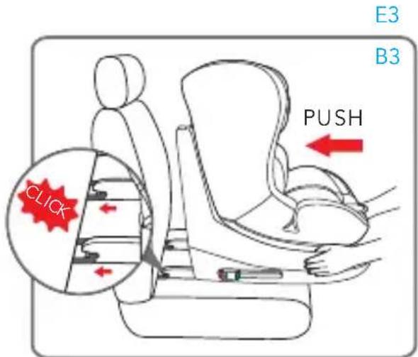 Foppapedretti FP360 - MONTIMI 2 - Montimi i ndenjëses me rripin e sigurimit me 3 pika dhe bashkuesit ISOFIX - 3