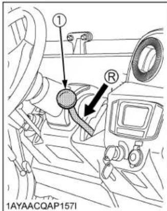 KUBOTA RTVX900 - Vérification de l'alarme de recul [si équipée] - 1