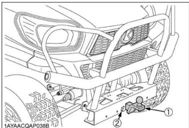 KUBOTA RTVX900 - Avertissement - 1
