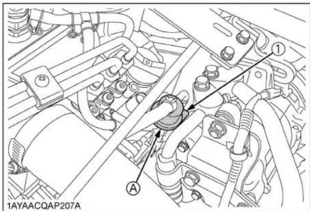 KUBOTA RTVX900 - Purger le système de carburant - 1