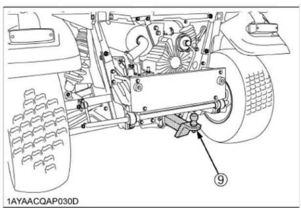 KUBOTA RTVX900 - Tableau de BORD et controles - 2