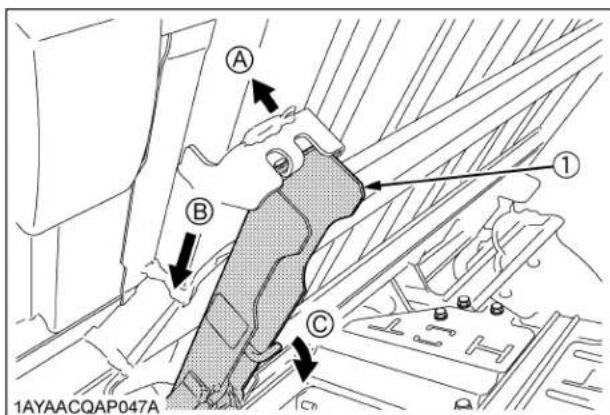 KUBOTA RTVX1140 - Utilisation de la position "FLOTTANTE" (Float) - 2