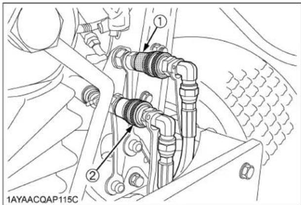 KUBOTA RTVX1140 - Etapes de l'utilisation - 2