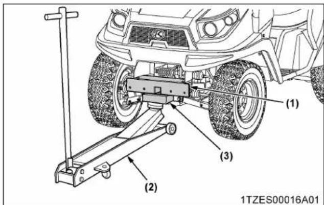 KUBOTA RTV520 - Extrémité avant - 1