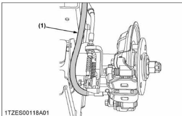 KUBOTA RTV520 - Vérification de la durite et du tuyau de frein - 4