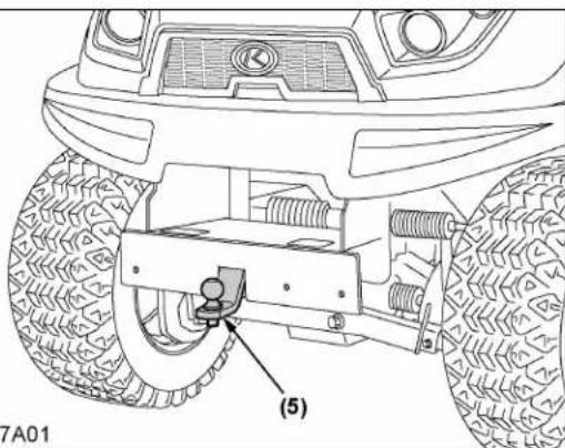 KUBOTA RTV520 - EMPLACEMENT DES PIECES - 2