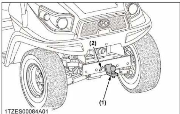 KUBOTA RTV520 - AVERTISSEMENT - 1