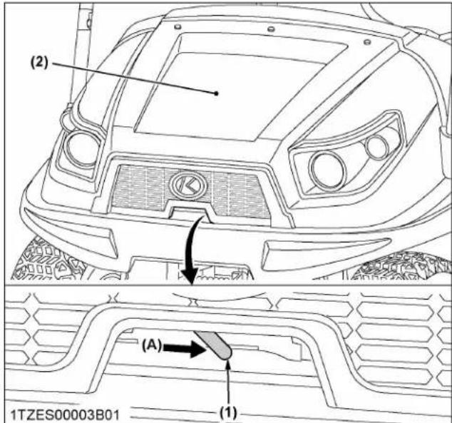 KUBOTA RTV520 - Capot - 1