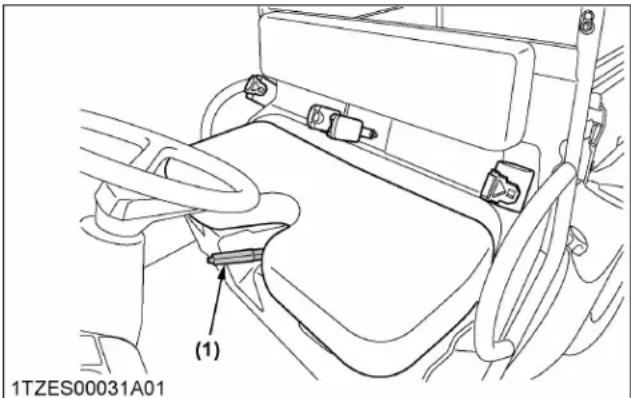 KUBOTA RTV520 - STATIONNEMENT DU VEHICULE - 1