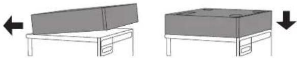 ASKO HDB1153W - ADJUSTING AND FIXING THE IRONING BOARD (BEFORE FIRST USE) - 92