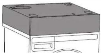 ASKO HDB1153W - NAMESTITEV SKRITEGA POMOČNIKA NA STROJ (HIDDEN HELPER) - 2