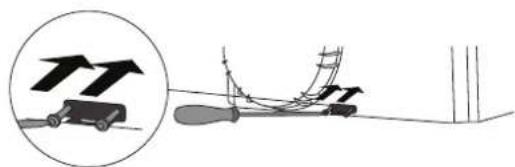 ASKO HDB1153W - ADJUSTING AND FIXING THE IRONING BOARD (BEFORE FIRST USE) - 122