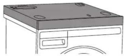 ASKO HSS1053T - INSTALLATION D'UN ACCESSOIRE DE BUANDERIE SUR UN APPAREIL - 2