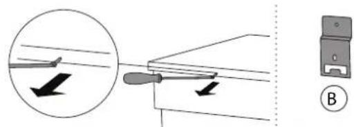 ASKO HSS1053T - INSTALLAZIONE ACCESSORIO SOPRA ALL'APPARECCHIATURA (HIDDEN HELPER) - 3