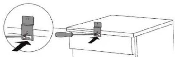 ASKO HSS1053T - INSTALLING A HIDDEN HELPER ONTO THE APPLIANCE - 4