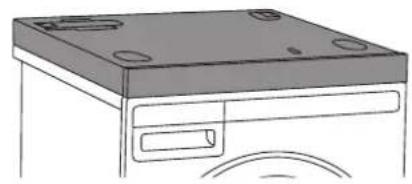 ASKO HSS1053T - INSTALLAZIONE ACCESSORIO SOPRA ALL'APPARECCHIATURA (HIDDEN HELPER) - 2