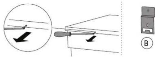 ASKO HSS1053T - MONTERING AF EN HIDDEN HELPER PÅ APPARATET - 3