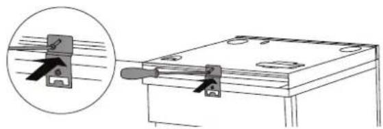 ASKO HSS1053T - INSTALLAZIONE ACCESSORIO SOPRA ALL'APPARECCHIATURA (HIDDEN HELPER) - 5