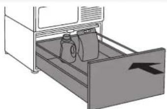 ASKO HPS5323W - INSTALLACION Y USO DE LA BASE CON CAJON DEBAJO DEL APARATO (PEDESTAL DRAWER) - 20