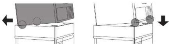 ASKO HI1153T - ADJUSTING AND FIXING THE IRONING BOARD (BEFORE FIRST USE) - 28