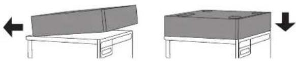 ASKO HI1153T - ADJUSTING AND FIXING THE IRONING BOARD (BEFORE FIRST USE) - 153