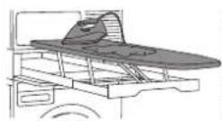 ASKO HI1153T - ADJUSTING AND FIXING THE IRONING BOARD (BEFORE FIRST USE) - 79