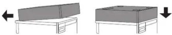 ASKO HI1153T - ADJUSTING AND FIXING THE IRONING BOARD (BEFORE FIRST USE) - 71