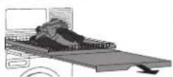 ASKO HI1153T - ADJUSTING AND FIXING THE IRONING BOARD (BEFORE FIRST USE) - 75