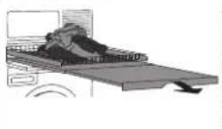 ASKO HI1153T - ADJUSTING AND FIXING THE IRONING BOARD (BEFORE FIRST USE) - 116