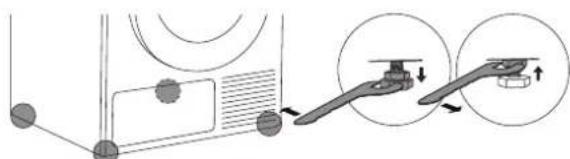 ASKO HI1153T - ADJUSTING AND FIXING THE IRONING BOARD (BEFORE FIRST USE) - 48