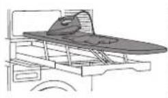 ASKO HI1153T - ADJUSTING AND FIXING THE IRONING BOARD (BEFORE FIRST USE) - 140