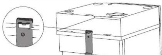 ASKO HI1153W - ULOSVEDETTÄVÄN APUTASON ASENTAMINEN LAITTEEN PÄÄLLE - 7