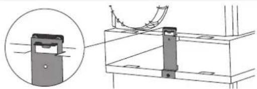 ASKO HI1153W - INSTALLACION DE LA AYUDA OCENTA ENTRE LA LAVADORA Y LA SECADORA (HIDDEN HELPER) - 8