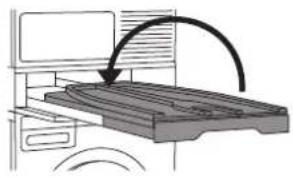 ASKO HI1153W - Ajustage et fixation de la planche à repasser (avant la première utilisation) - 6