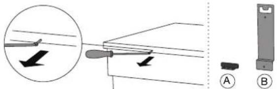 ASKO HI1153W - MONTERING AF EN HIDDEN HELPER MELLEM EN VASKEMASKINE OG EN TØRRETUMBLER - 3