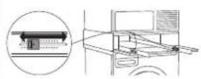 ASKO HI1153W - AJUSTE Y FIJACIOn DE LA TABLA DE PLANCHAR (ANTES DEL PRIMER USO) - 10