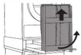 ASKO HI1153W - ADJUSTING AND FIXING THE IRONING BOARD (BEFORE FIRST USE) - 9